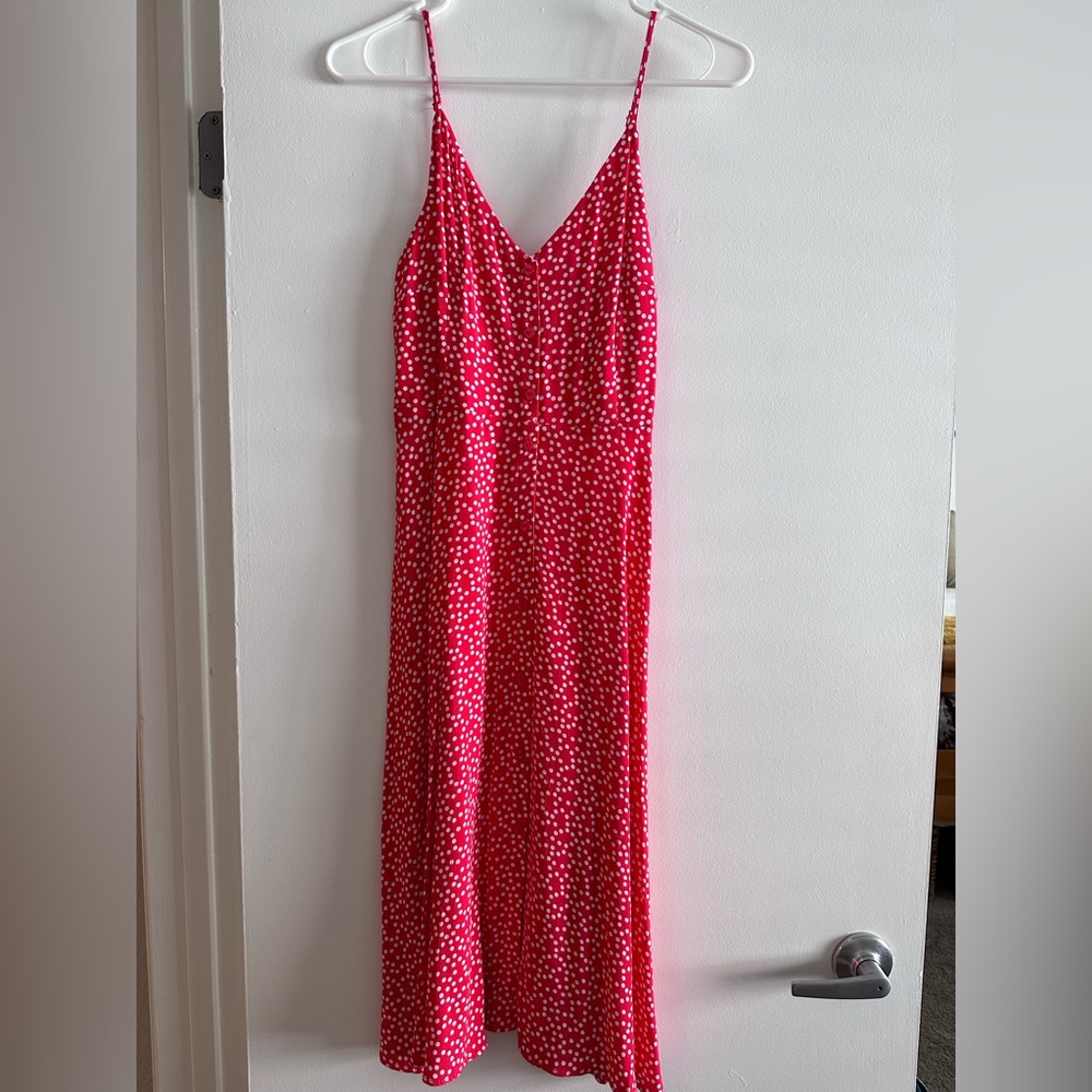 Express Polka Dot Dress